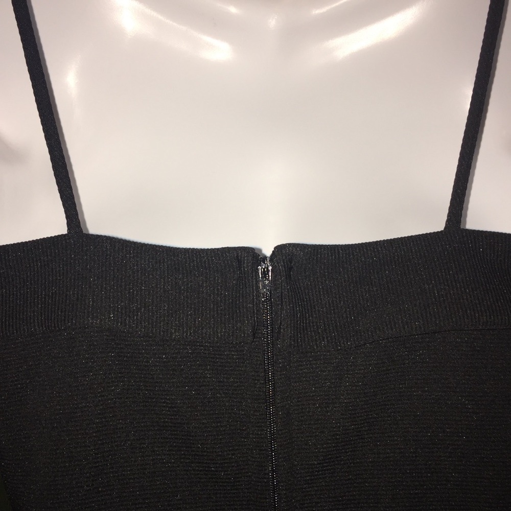 LBD cocktail dress Charlotte Russe Black S &M prom - Picture 8 of 8